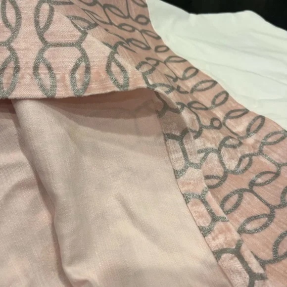 Amelia Velvet Crib Skirt/Blush - Pottery Barn - Picture 2 of 7